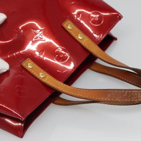 LOUIS VUITTON Monogram Vernis Reade PM Hand Bag Pomme D'amour M91990 - Picture 6 of 12
